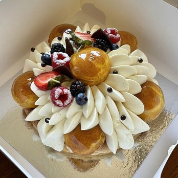 Moulin - Saint Honore (8 inch) - Bakeries Near Me - Newport Beach, California Moulin - Saint Honore (8 inch) - Bakeries Near Me - Newport Beach, California