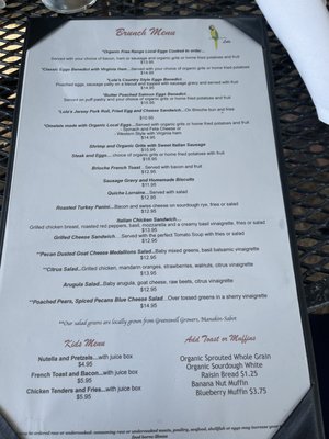 Menu photo 3 Lola's Farmhouse Bistro Manakin-Sabot, VA