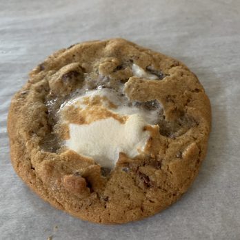 New York Slice Deli - They started having ooey gooey fresh bake cookies, each day is a different kind. Today's cookie is S'mores! I came back and bout 5 more! - Cafes Near Me - Costa Mesa, California New York Slice Deli - They started having ooey gooey fresh bake cookies, each day is a different kind. Today's cookie is S'mores! I came back and bout 5 more! - Cafes Near Me - Costa Mesa, California