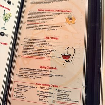 U Szwejka - Menu - Czech Near Me - Warsaw, MZ