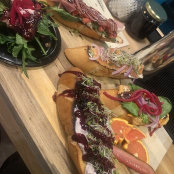 Dry Point Distillers - the four piece crostini from attached restaurant - Distilleries Near Me - Las Cruces, New Mexico