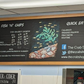 The Crab Shop - Menu - Seafood Near Me - North Vancouver, British Columbia The Crab Shop - Menu - Seafood Near Me - North Vancouver, British Columbia