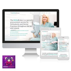 Indigo Marmoset - The OrthoBroker website design