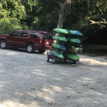 Bayou Adventure - Jeff our tour guide delivering our Kayaks! - Fishing Near Me - Laplace, Louisiana
