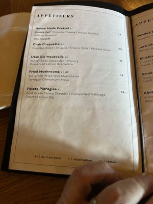Menu photo 8 High West Saloon Park City, UT