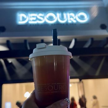 Desouro - Desouro Phoenix No. 2 Pure Oolong Tea w/ black tea jelly - Bubble Tea Near Me - Irvine, California Desouro - Desouro Phoenix No. 2 Pure Oolong Tea w/ black tea jelly - Bubble Tea Near Me - Irvine, California