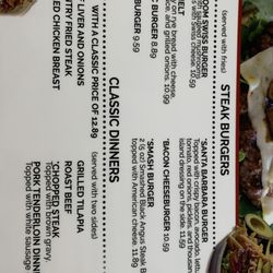 The Brothers Family Restaurant - Menu