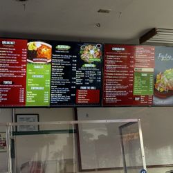 Las Delicias - Menu