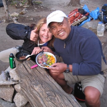 Big Pine Lakes - Steak & Veggies - Hiking Near Me