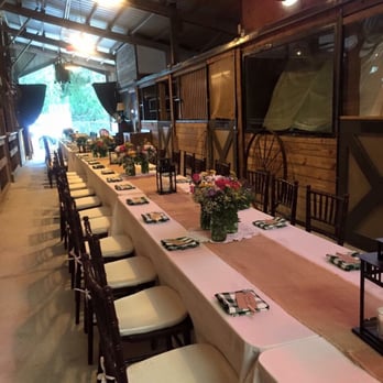 Davie Ranch - Tables decorated - Venues & Event Spaces Near Me - Davie, Florida Davie Ranch - Tables decorated - Venues & Event Spaces Near Me - Davie, Florida