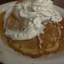 Country Peach Pancake Plate Country Peach Pancake Plate