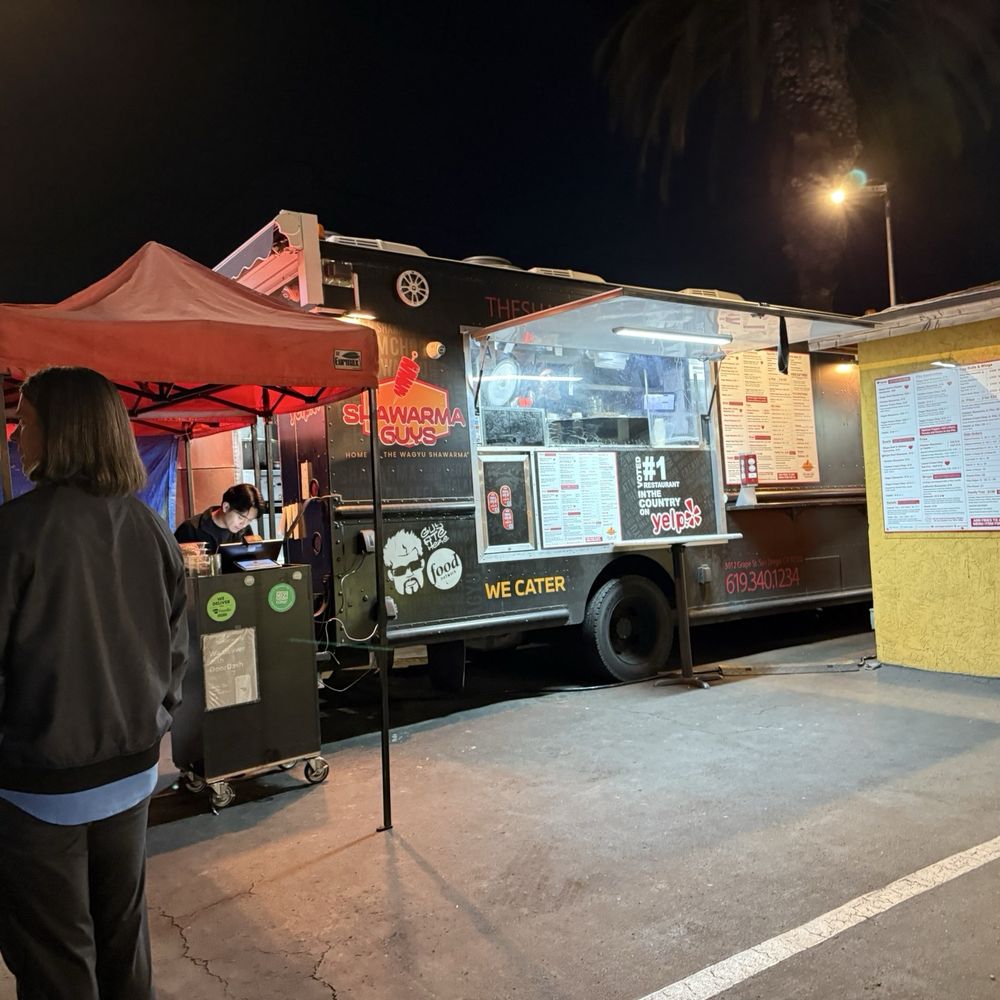 Shawarma Guys - Tents for orders, pickups, and dine in - Food Trucks Near Me - San Diego, California Shawarma Guys - Tents for orders, pickups, and dine in - Food Trucks Near Me - San Diego, California