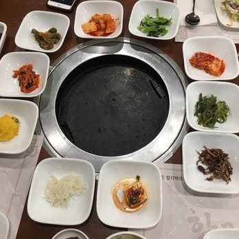 Hahm Ji Bach - Banchan! So many options. - Korean Near Me - Flushing, New York