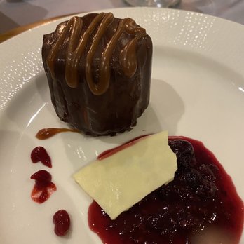 Spirit Ridge Resort - Milk chocolate mousse..... Unfortunately a bit too frozen - Hotels Near Me - Osoyoos, British Columbia Spirit Ridge Resort - Milk chocolate mousse..... Unfortunately a bit too frozen - Hotels Near Me - Osoyoos, British Columbia