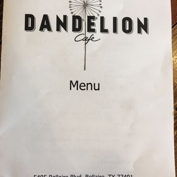 Dandelion Cafe - Coffee & Tea Near Me - Bellaire, Texas