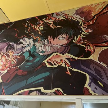 Tadamasa - Deku, anime artwork on walls - Ramen Near Me - Union City, California