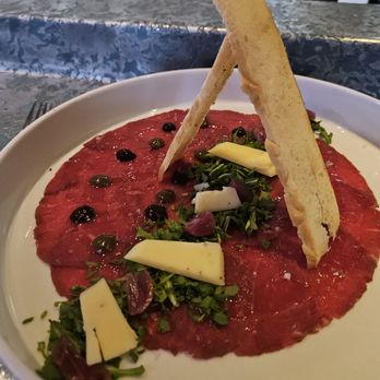 Coyote Cafe - Bison Carpaccio - New American Near Me - Santa Fe, New Mexico