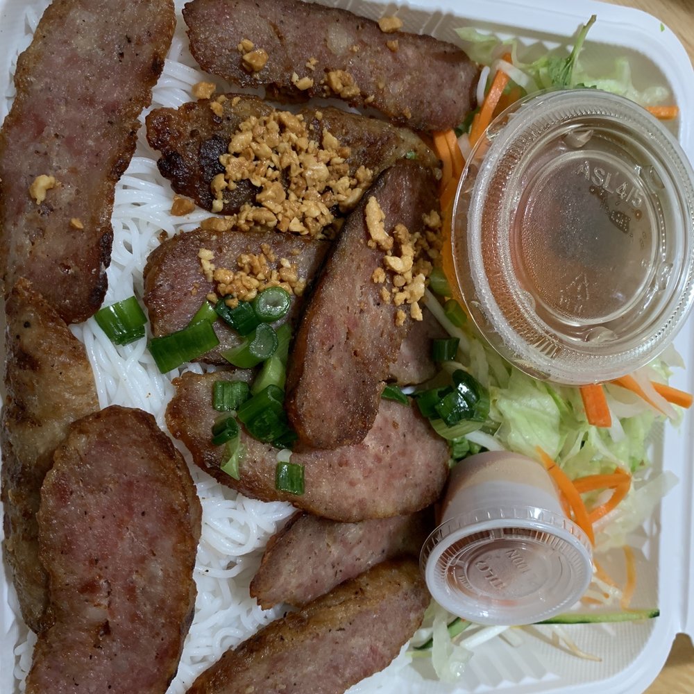 Pho Viet's - Vietnamese Pork Sausage w. Vermicelli - Vietnamese Near Me - Boston, Massachusetts Pho Viet's - Vietnamese Pork Sausage w. Vermicelli - Vietnamese Near Me - Boston, Massachusetts