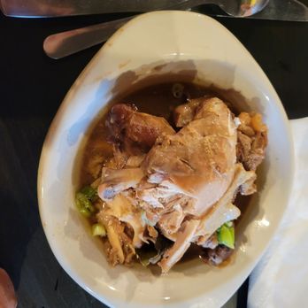 Tita Flora's - Adobo - Chicken braised in a soy and vinegar sauce with garlic, onion, black pepper, and bay leaves. Very tender and fall off the bone! - Breakfast & Brunch Near Me - Independence, Ohio Tita Flora's - Adobo - Chicken braised in a soy and vinegar sauce with garlic, onion, black pepper, and bay leaves. Very tender and fall off the bone! - Breakfast & Brunch Near Me - Independence, Ohio