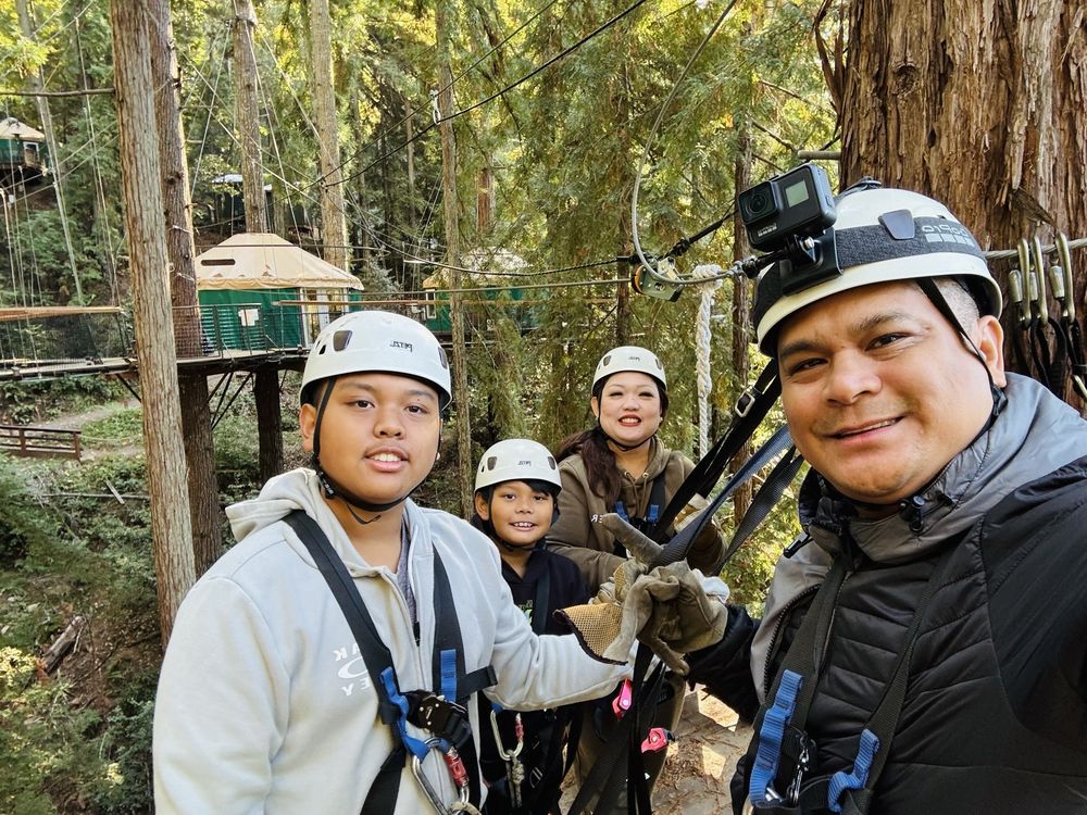 Social spots from Sonoma Zipline Adventures