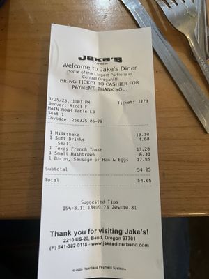 Jake's Diner by null