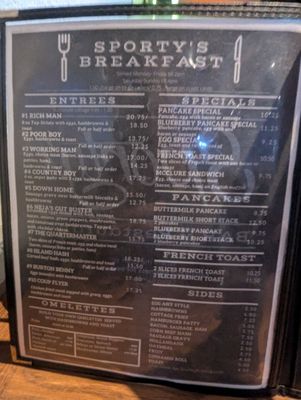 Menu photo 4 Sporty's Vashon, WA
