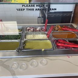 Salsa bar Salsa bar