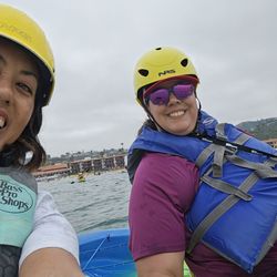 La Jolla Kayak - Me and Michelle!