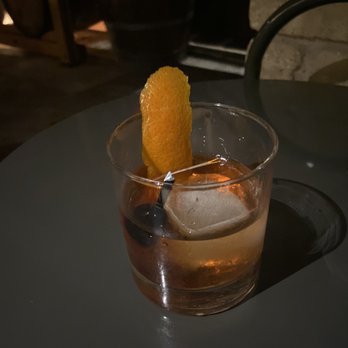 Dumont's Down Low Bar - Basil Hayden's Old Fashioned. My favorite. - Cocktail Bars Near Me - Austin, Texas