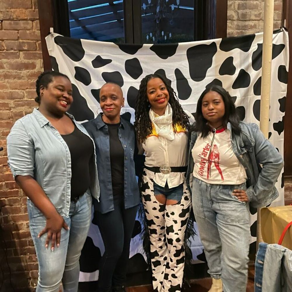 Mango Bay - Picture of me & some of my Yelp Fam w / Jessica @ her Birthday Ccelebration....3/11/25. - Caribbean Near Me - Brooklyn, New York