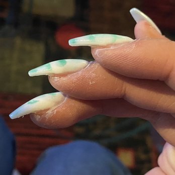 TJ Salon & Nails - The sides are so messy and the acrylic wasn't cleaned. - Nail Salons Near Me - Concord, California TJ Salon & Nails - The sides are so messy and the acrylic wasn't cleaned. - Nail Salons Near Me - Concord, California