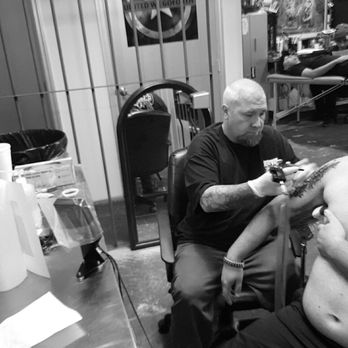 Prison Break Tattoos - Chris working his magic - Tattoo Near Me - Houston, Texas Prison Break Tattoos - Chris working his magic - Tattoo Near Me - Houston, Texas