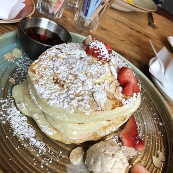 Lupo Verde - Diplomatica pancakes - I'd skip it for a pasta option - Very lemon-y. - Italian Near Me - Washington, DC, District of Columbia