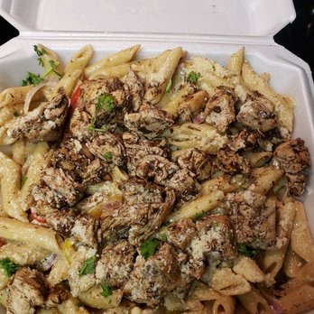 Mix’T Caribbean Blends - Rasta Pasta w/ Jerk Chicken - Caribbean Near Me