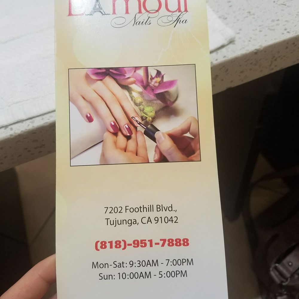 L'Amour Nails Spa - Menu - Nail Salons Near Me - Tujunga, California L'Amour Nails Spa - Menu - Nail Salons Near Me - Tujunga, California