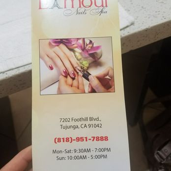 L'Amour Nails Spa - Menu - Nail Salons Near Me - Tujunga, California L'Amour Nails Spa - Menu - Nail Salons Near Me - Tujunga, California