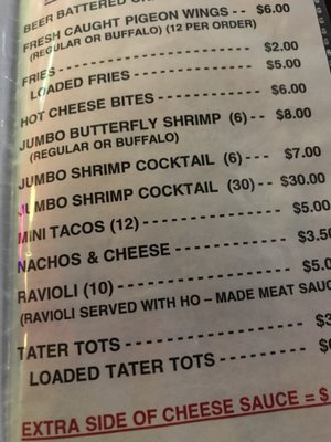 Menu photo 5 Pete's Lounge Godfrey, IL