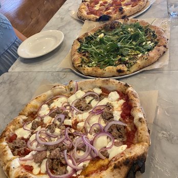 Pizza Barbone - Sweet sausage, pesto and honey pepperoni - Pizza Near Me - Hyannis, Massachusetts Pizza Barbone - Sweet sausage, pesto and honey pepperoni - Pizza Near Me - Hyannis, Massachusetts