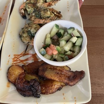 Little Liberia - Grilled shrimp appetizer Roasted Roasted Garlic Shrimp - African Near Me - Detroit, Michigan Little Liberia - Grilled shrimp appetizer Roasted Roasted Garlic Shrimp - African Near Me - Detroit, Michigan