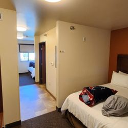 Double room, not just Double beds! And extra charge to have it all to myself.