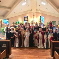 St Alban Roe School - The Litany of Saints by the 3rd grade