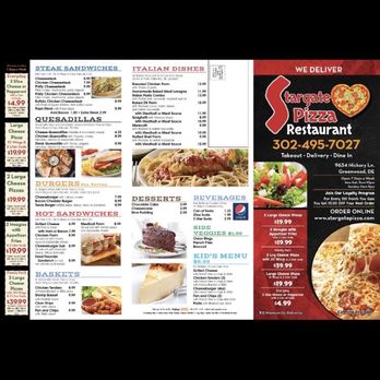 Stargate Pizza Restaurant - Menu - Pizza Near Me - Greenwood, Delaware Stargate Pizza Restaurant - Menu - Pizza Near Me - Greenwood, Delaware