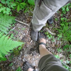 Woodbourne Forest & Wildlife Preserve - Mud!  Mud everywhere!