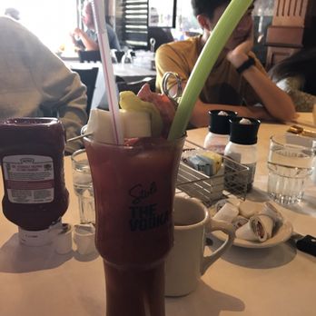 Caffe Luna Rosa - Bloody Mary was good - Italian Near Me - Delray Beach, Florida