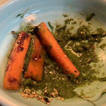 Bar Peached - Chimuchurri maple carrots - Cocktail Bars Near Me - Austin, Texas