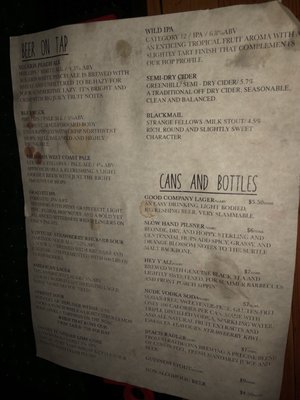 Menu photo 5 The American Vancouver, BC