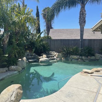 Grady's Pool Service & Construction - our pool before the black bottom epoxy - Pool & Hot Tub Service Near Me Grady's Pool Service & Construction - our pool before the black bottom epoxy - Pool & Hot Tub Service Near Me