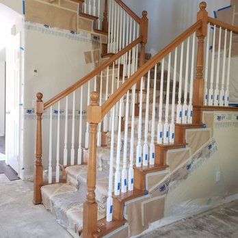 Suarez Wood Finishing - Staircase refinish - Refinishing Services Near Me Suarez Wood Finishing - Staircase refinish - Refinishing Services Near Me