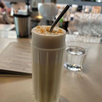 Broma - Orange Gin fizz! Must order - New American Near Me - Mountain View, California