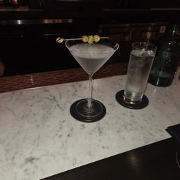A vodka martini for me, the Ole Man A vodka martini for me, the Ole Man